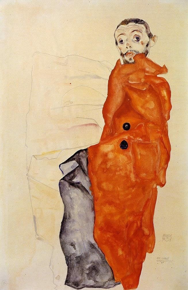 Egon Schiele I Love Antitheses